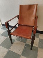 Wilhelm Kienzle Safari Stuhl Vintage Leder Heydebrand SWB