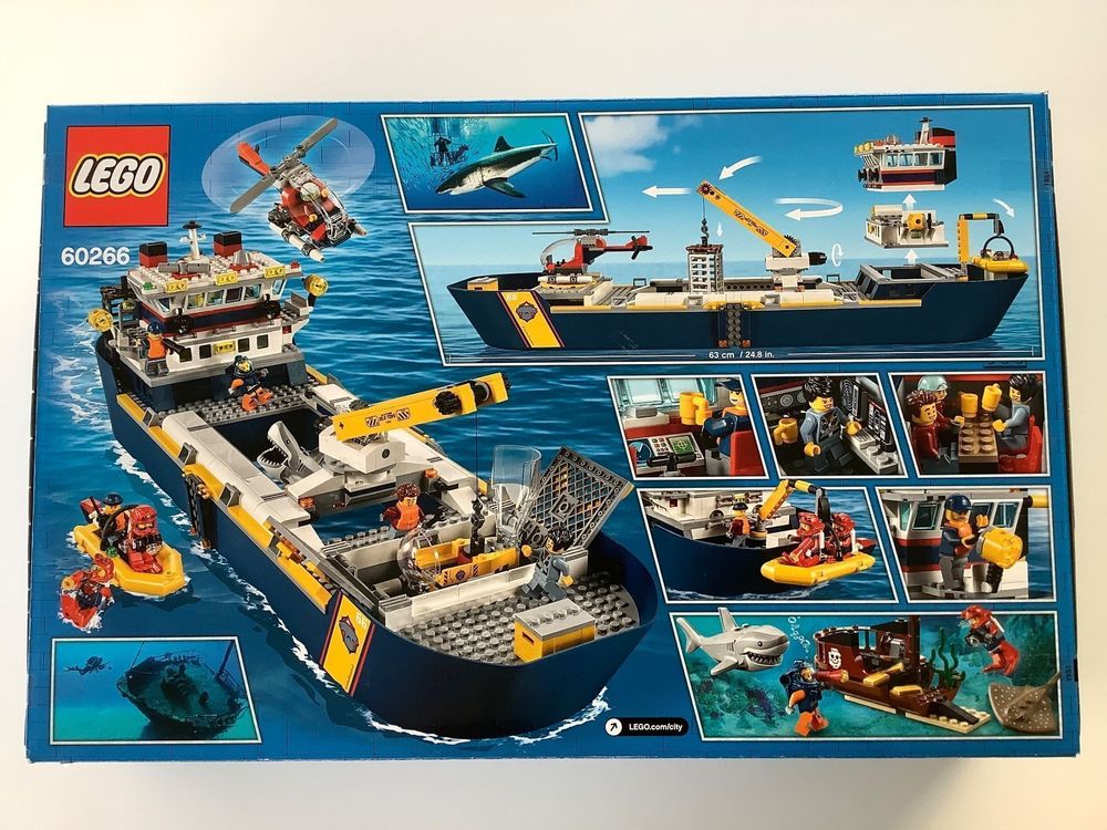 LEGO 60266 Meeresforschungsschiff store NEU