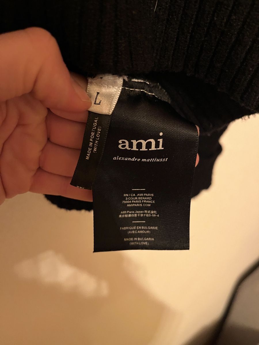 Pullover & Sweatshirts: Ami Paris Strickjacke, schwarz – Gebraucht aus Herisau von ann_8lgy 2