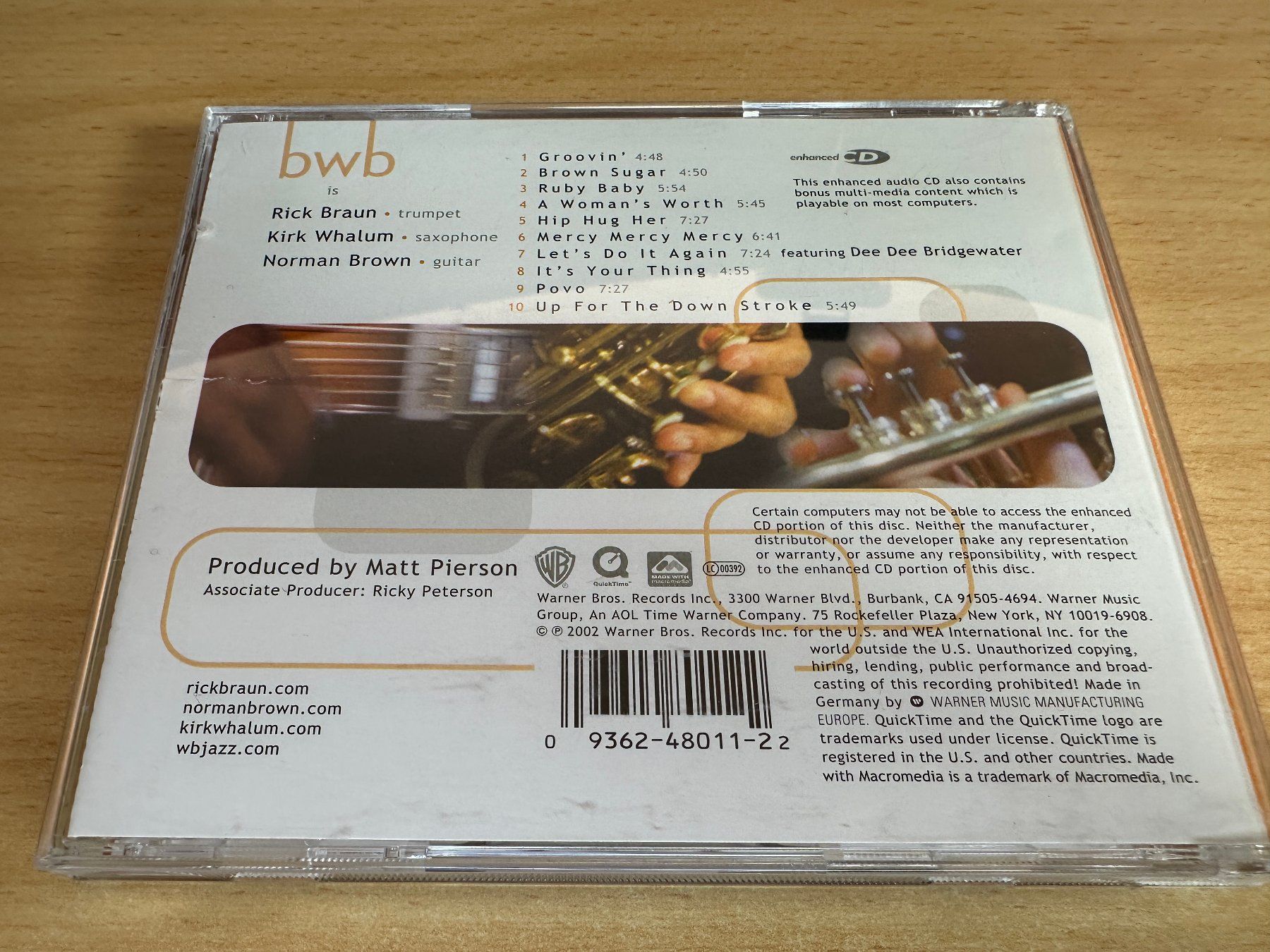CD: BWB – Groovin' – Usato da Rikon im Tösstal venduto da Alpenmutz 1