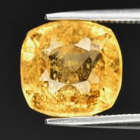 100% Echt! 4.57ct Natur Grossular unbehandelt Naturedelstein