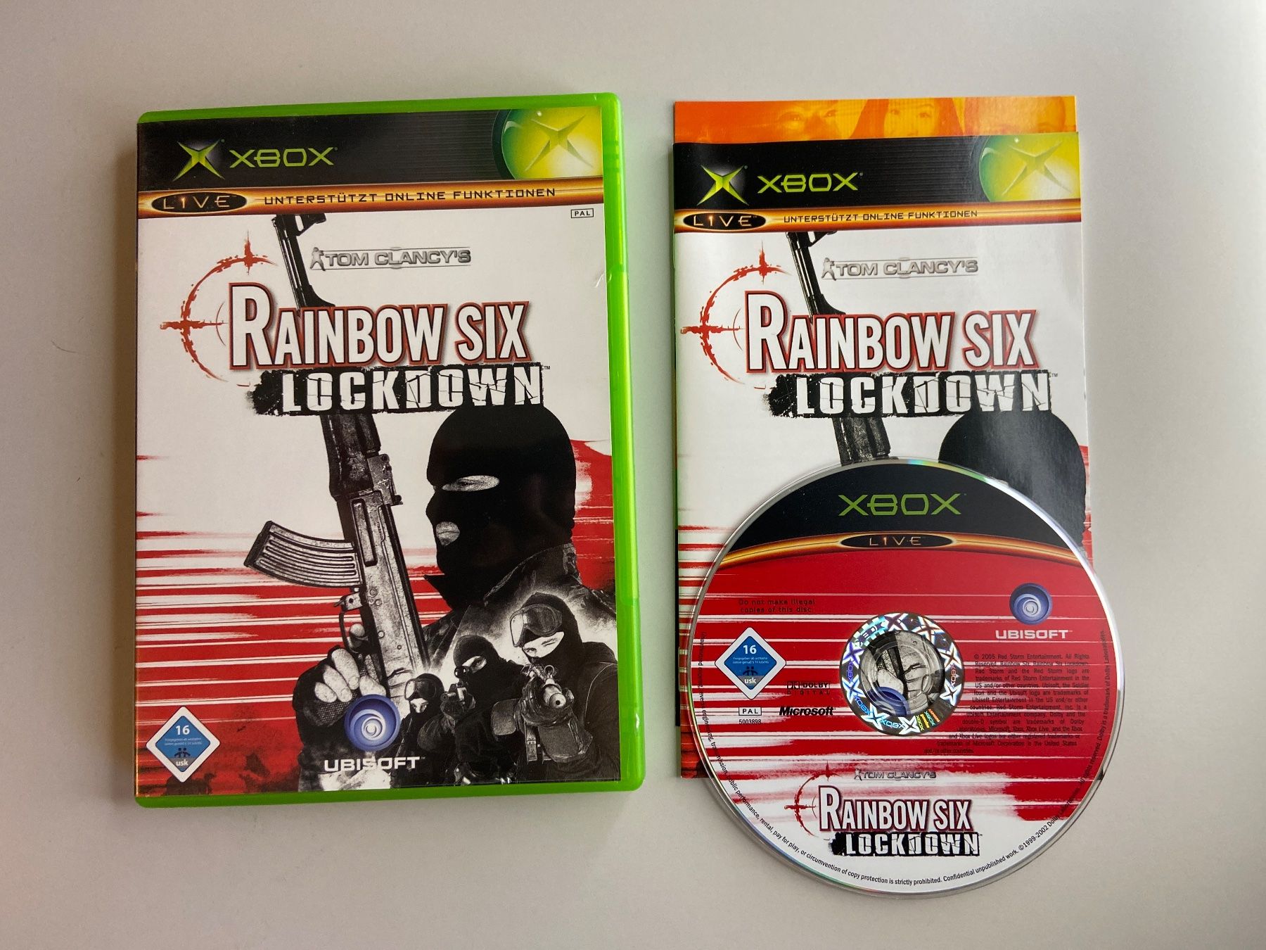 Microsoft Jeux: Tom Clancys Rainbow Six Lockdown - Xbox – D'occasion à St.gallen par taduz
