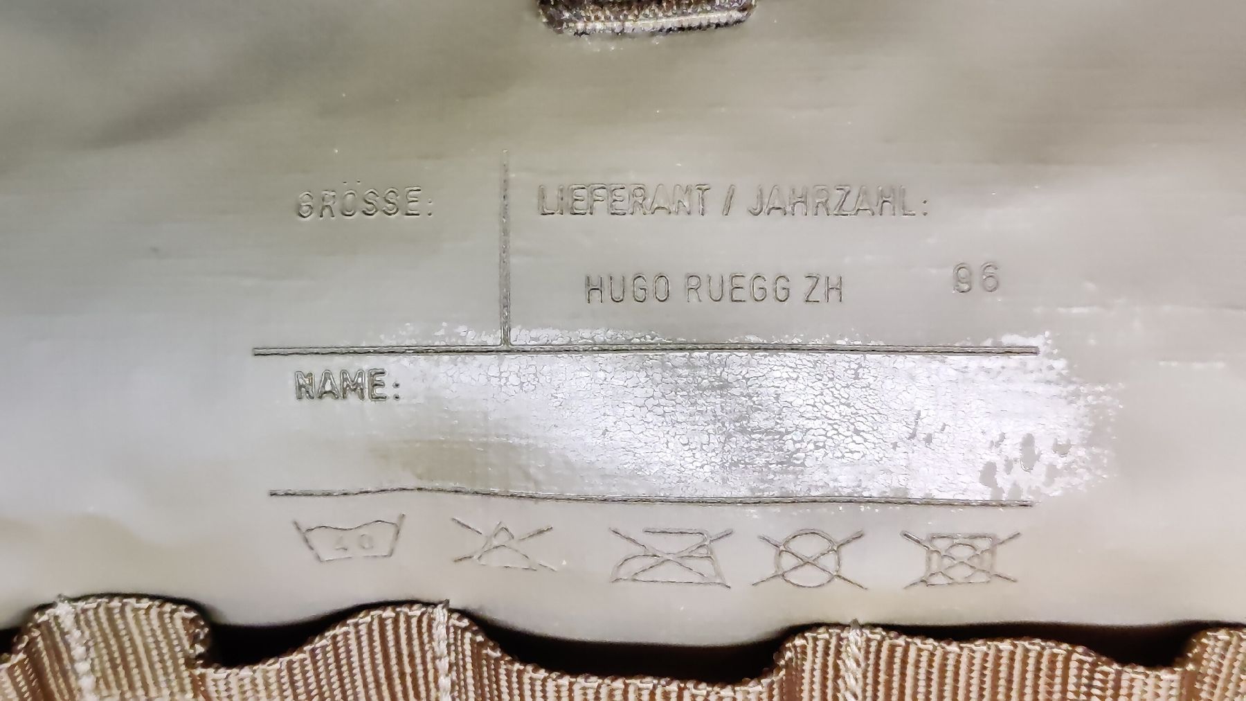 Schweizer Armee Zaini: Schweizer Armee Rucksack wasserfest (L1) – Usato da Neuenhof venduto da bro_9zsg 1
