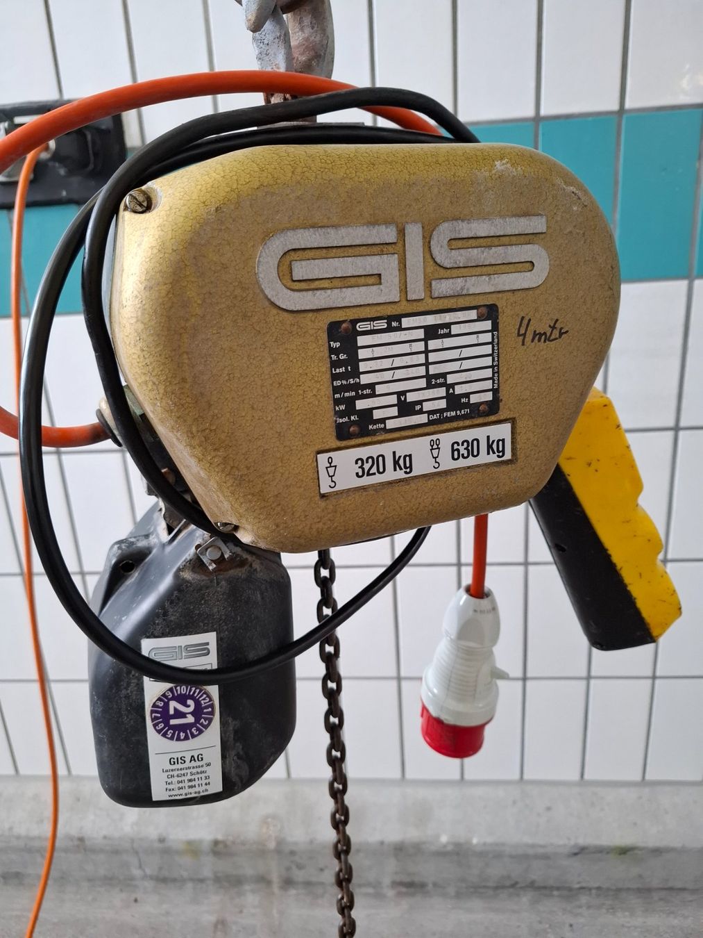 Mehrzweckzüge: Gis 320/630 Kg – Gebraucht aus Würenlingen von Kautier