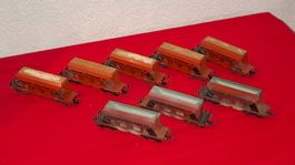 Liliput: 8 Kieswagen Hüntwangen AG