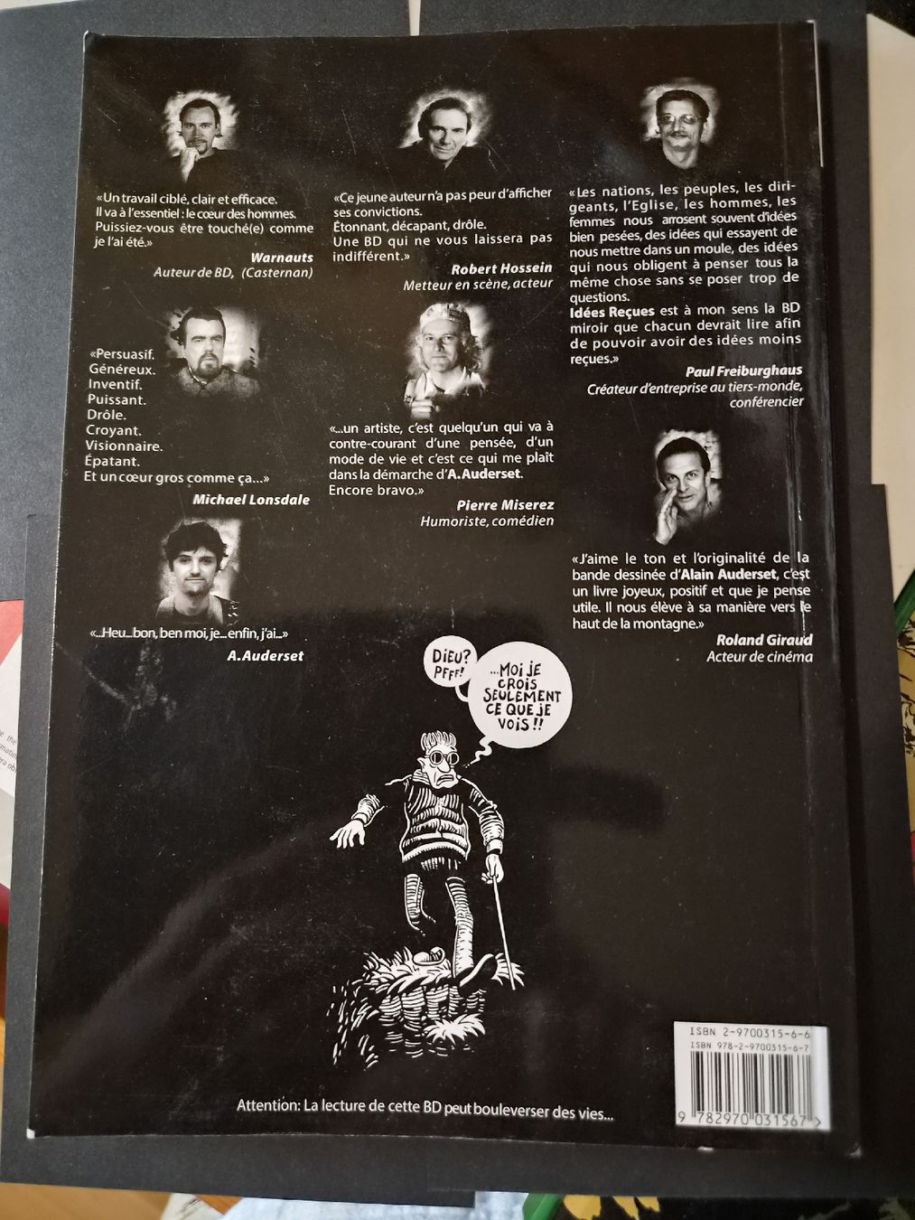 Fumetti: A. Auderset Idées reçues – Usato da Versoix venduto da rucio 1