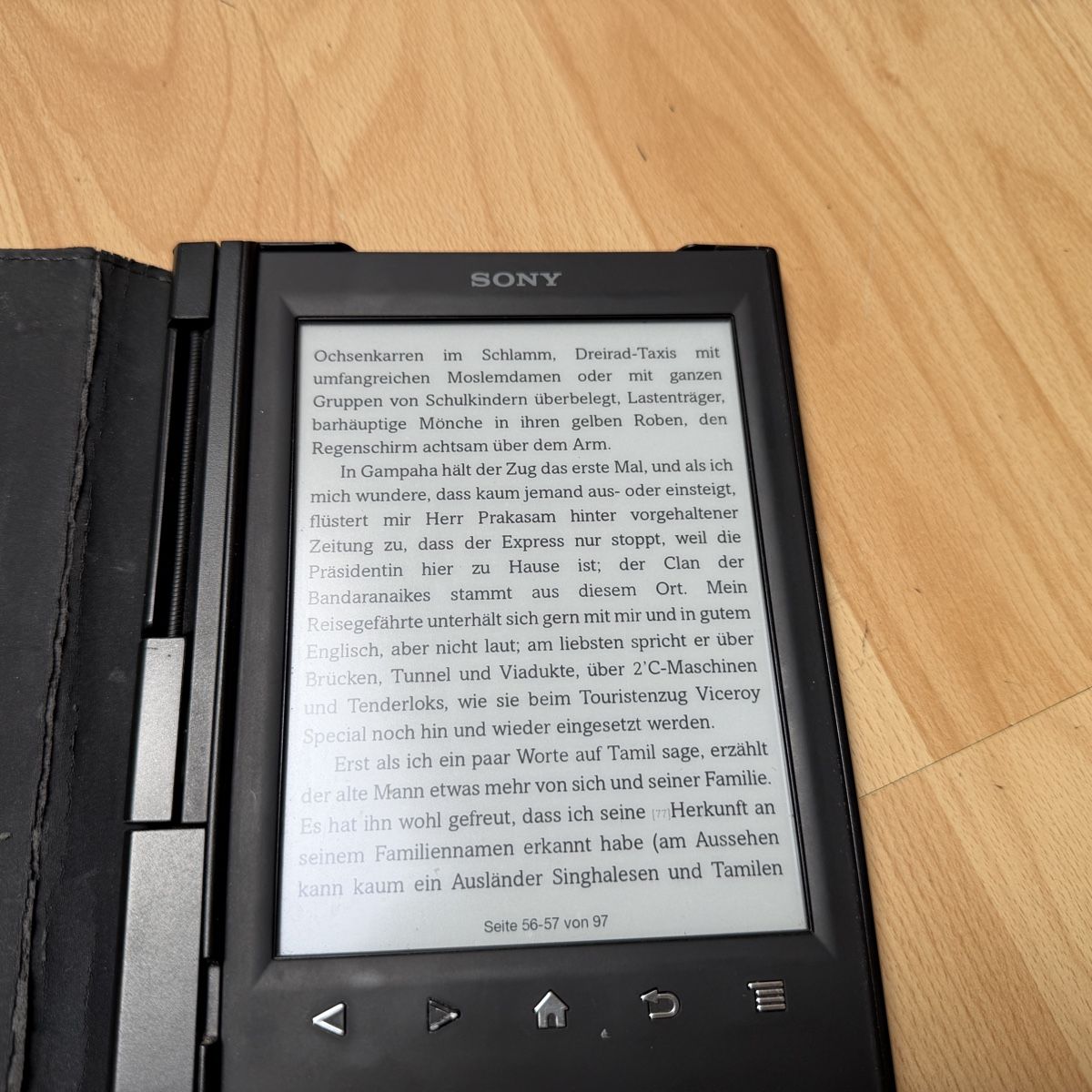 Sony Tablet PC: E-Reader Sony Reader schwarz inklusive Schutzhülle gebraucht – Gebraucht aus Thun von BanjoDan 4