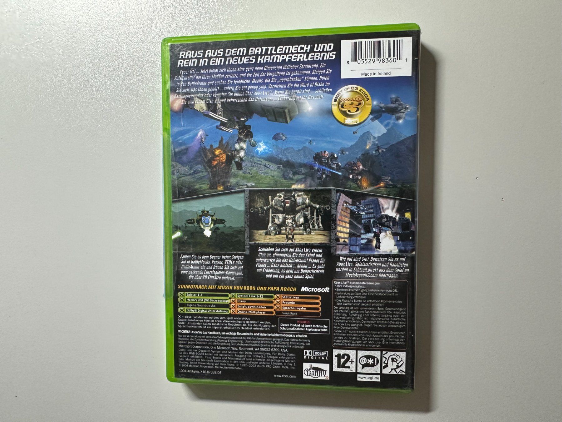 Microsoft Giochi: MechAssault 2: Lone Wolf, Xbox – Usato da Couvet venduto da Aura_aura 2