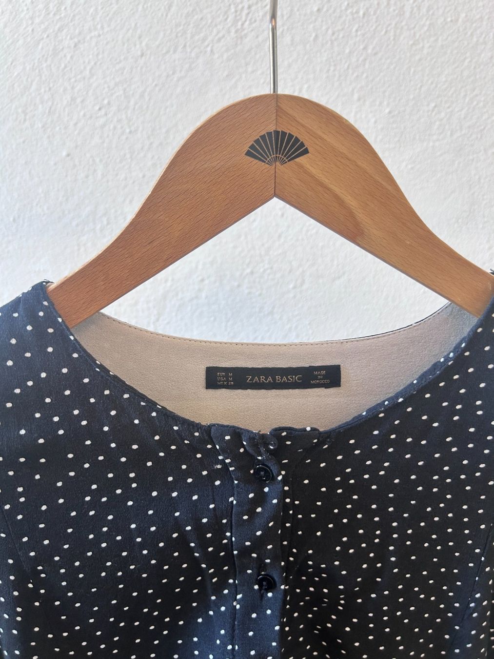 Zara Vestiti: ZARA Basic Polka Dot Dress – Size M – Usato da Bioggio venduto da Nadezhda