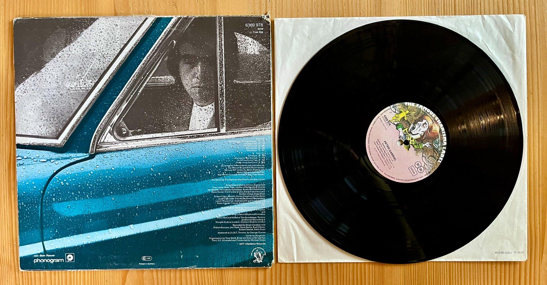 Schallplatten: Peter Gabriel – same – Gebraucht aus Gelterkinden von RoxyRock 1