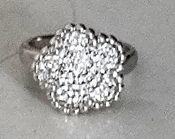 Anelli: Fingerring Silber mit Steinen – Usato da Baar venduto da 2cvbaar 2
