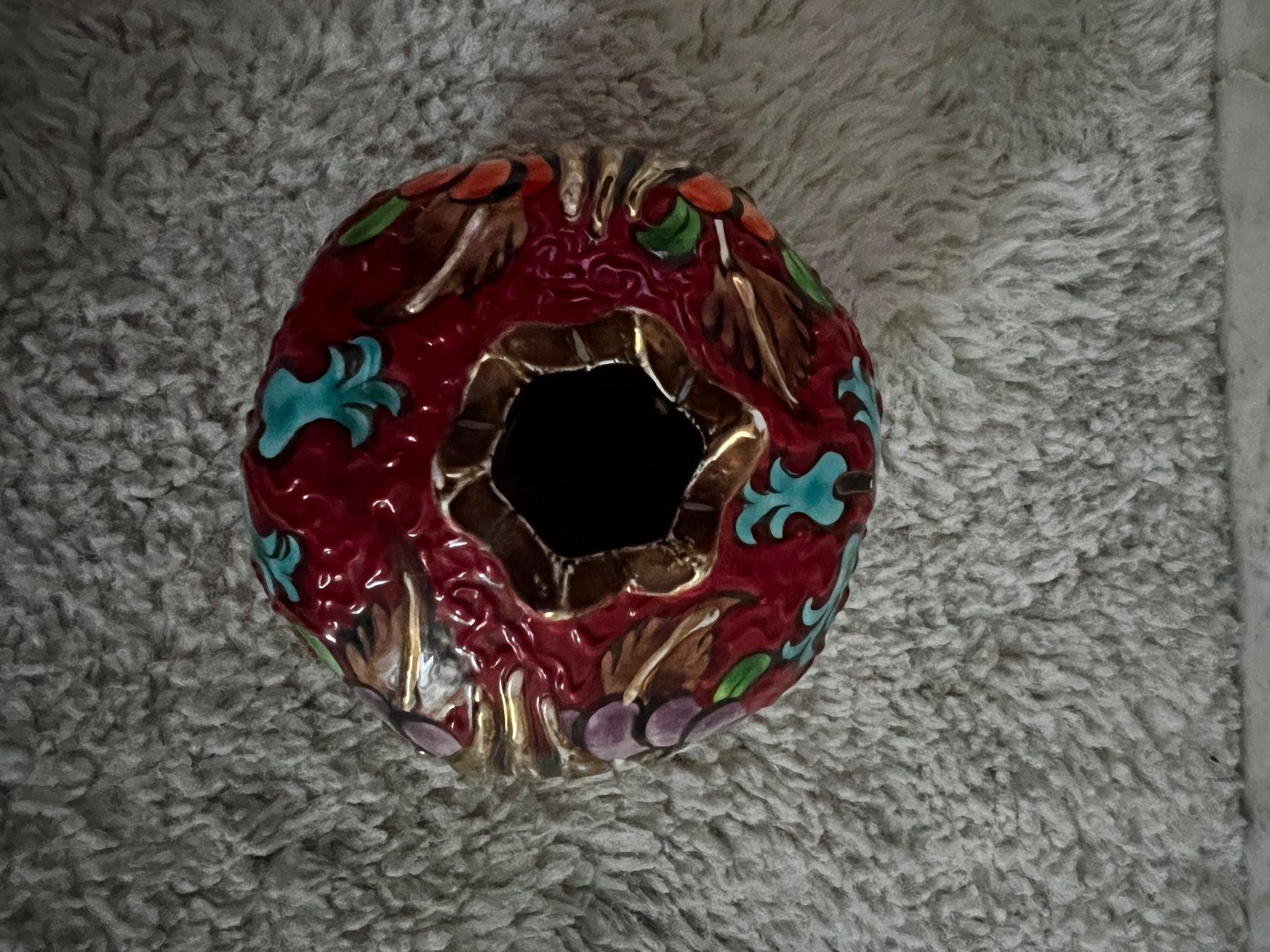 Vasi & Recipienti: Granatapfel Vase mit Blumenmuster – Usato da Zürich venduto da lexi_alex 3
