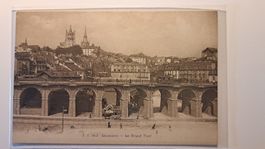 Ancienne CP Lausanne 1910 - Le Grand Pont