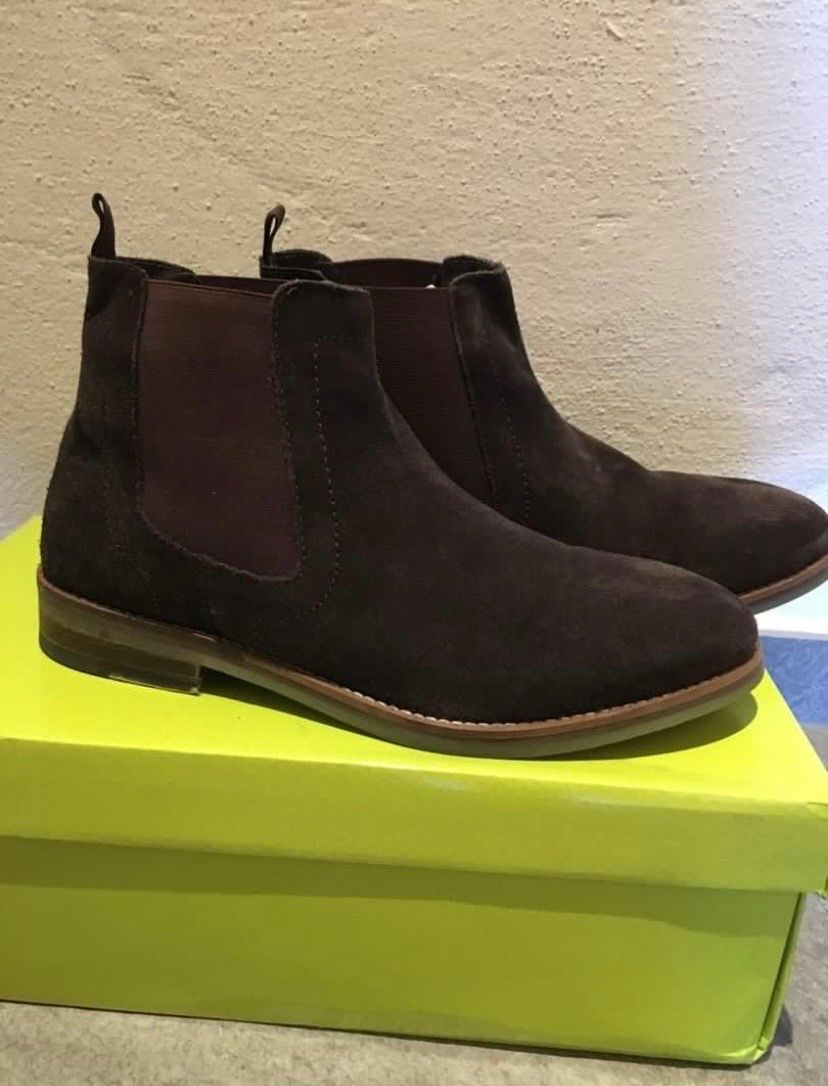 Dune London Scarpe da uomo: Dune Men's Suede Chelsea Boots Size 40 – Nuovo (secondo la descrizione) da Buttikon SZ venduto da Maxwelltime 2