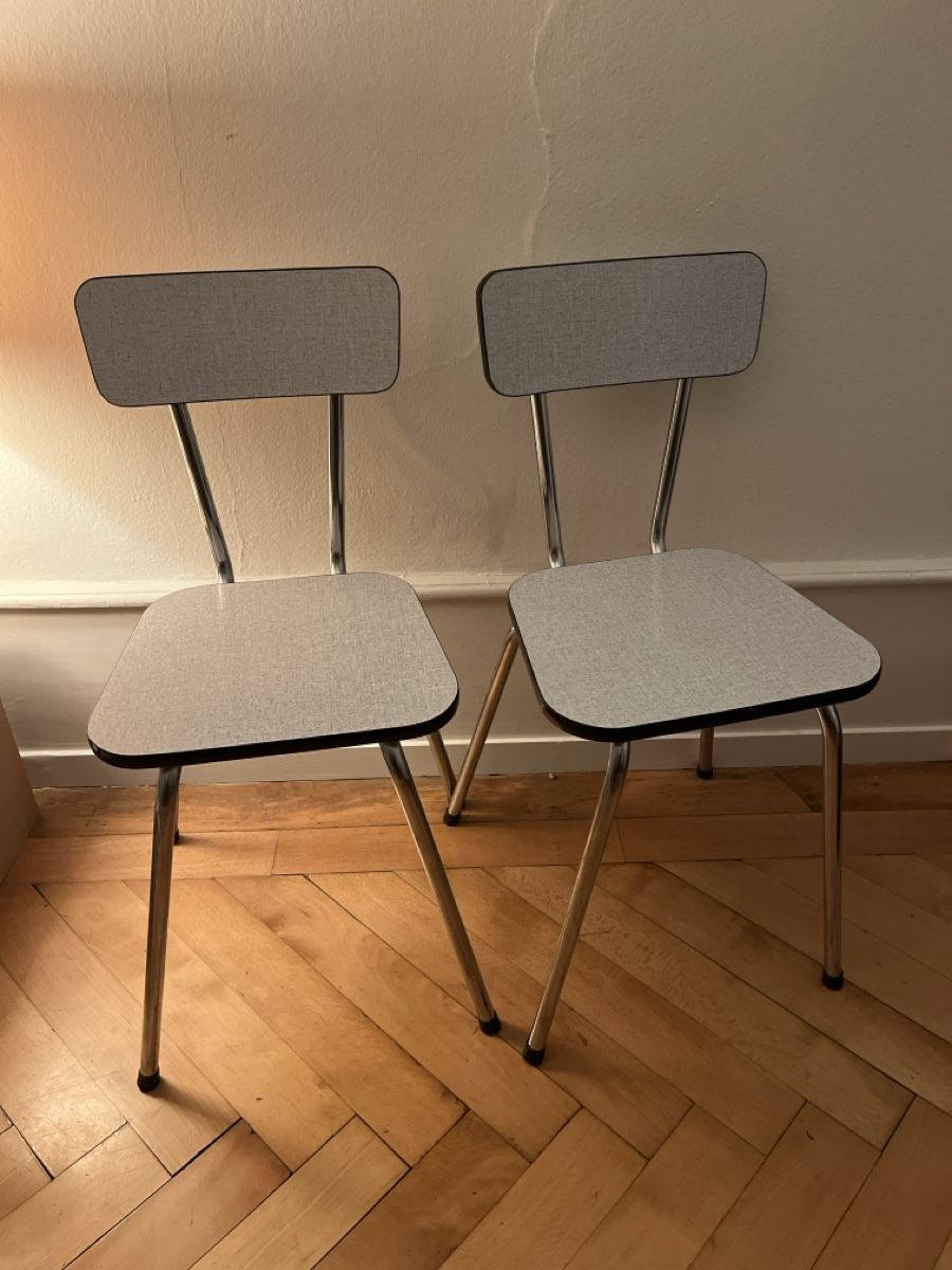 Sedie: chaises vintage formica – Usato da La Chaux-de-Fonds venduto da vert_j