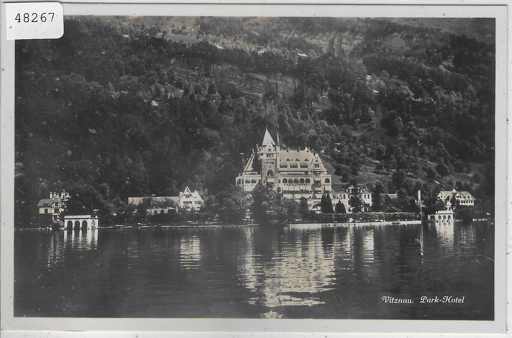 Cartoline postali: Vitznau - Park-Hotel – Usato da Ettingen venduto da Kartenplanet