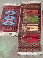 Teppich 2 Stück orientalisch gemustert gebraucht