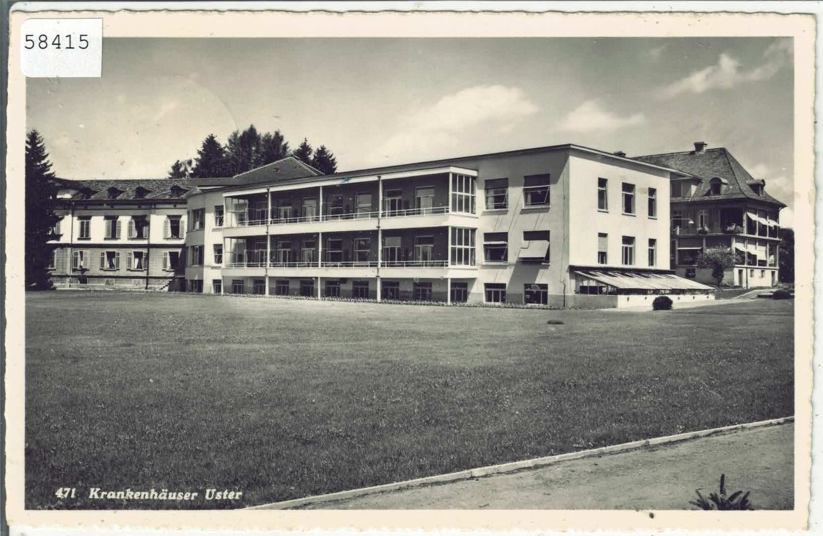 Ansichtskarten: Krankenhäuser Uster – Gebraucht aus Ettingen von Kartenplanet