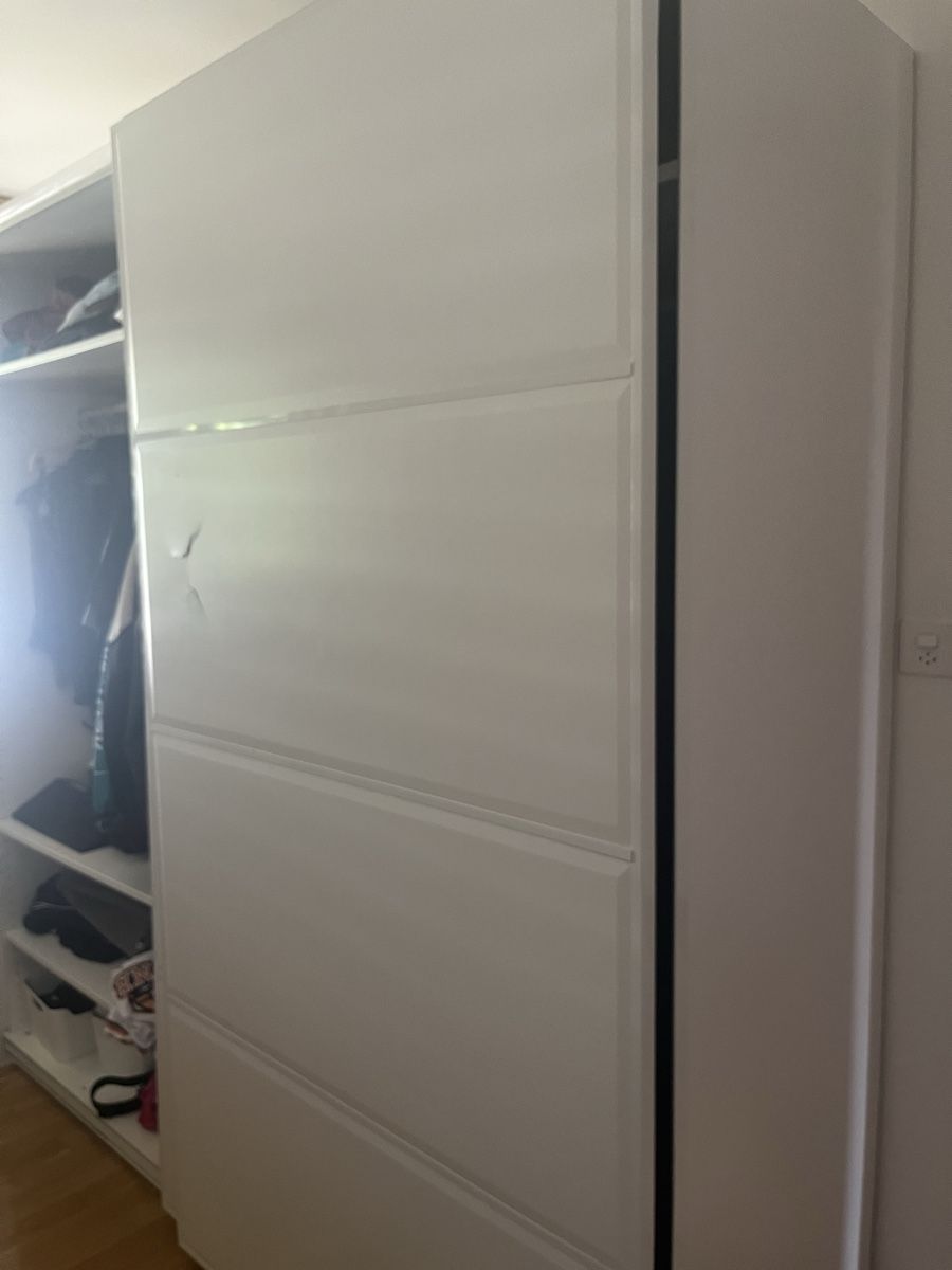 Ikea Armadi: IKEA PAX / HASVIK Kleiderschrank, weiss,  – Difettoso da Wil SG venduto da kle_5k82 2