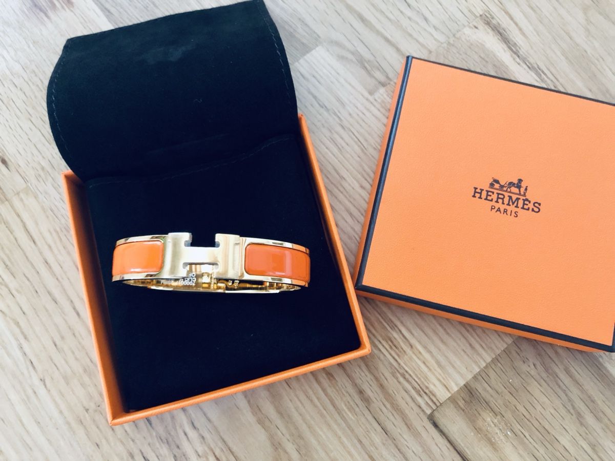 Hermès Bracciali & Braccialetti: Hermès Armreif Clic H – Nuovo (secondo la descrizione) da Goldau venduto da 19099