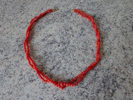 Filigrane Korallenkette / L38cm