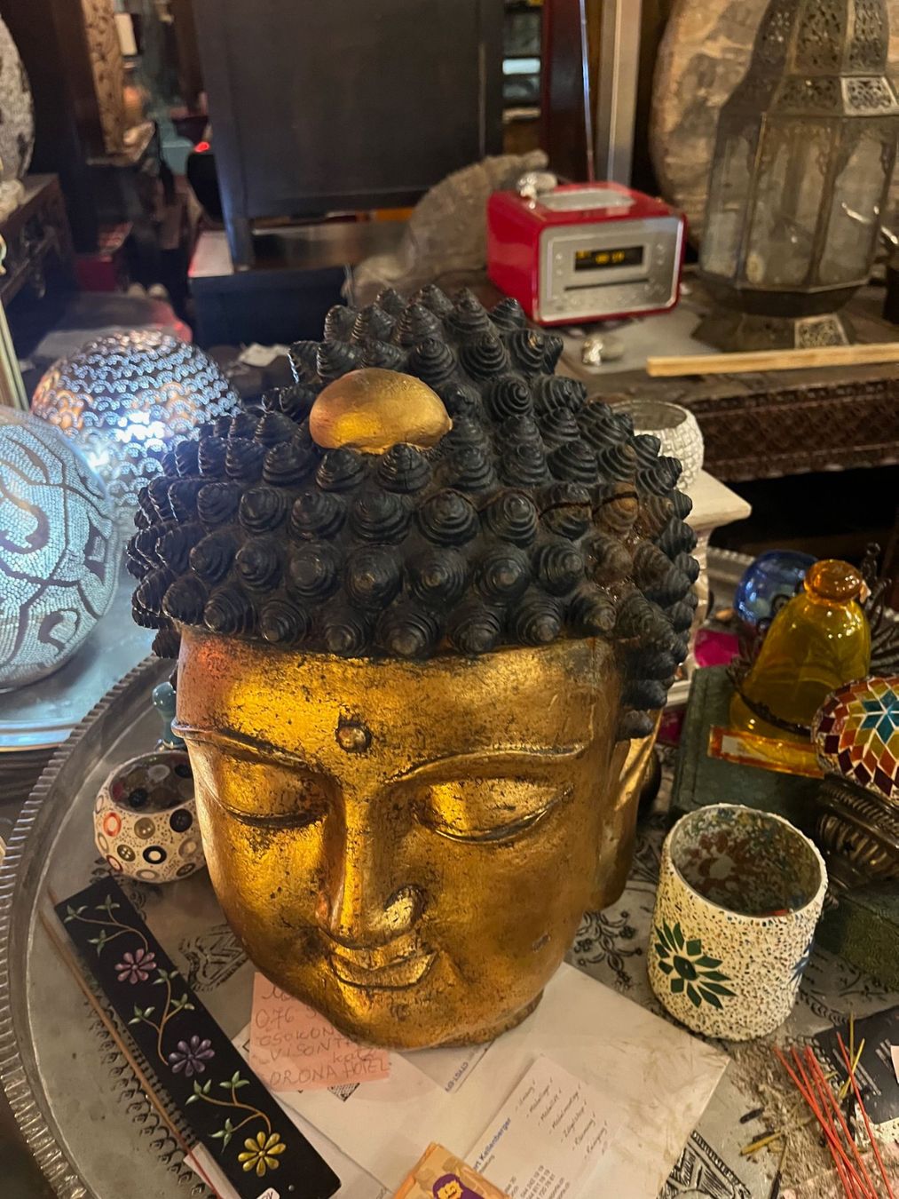 Statuette: Goldene Buddha Figur | LIQUIDATIONSVERKAUF – Nuovo (secondo la descrizione) da Cham venduto da mjg1901 1