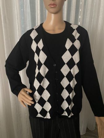 Perfekter Auftritt mit diesem RHOMBEN Twinset, Gr.48