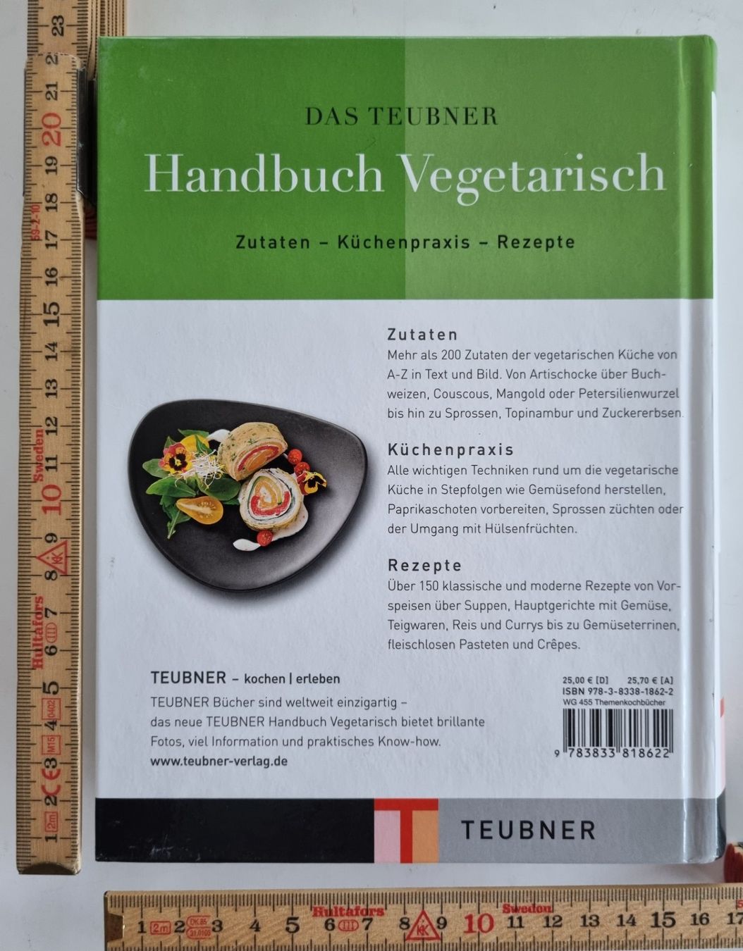 Libri: Teubner Handbuch Vegetarisch - Kochbuch – Usato da Opfikon venduto da Diversamente 1