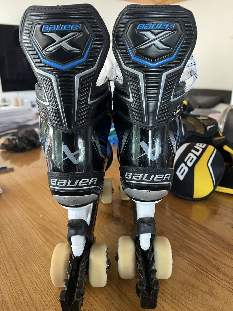 Bauer Schlittschuhe: Schlittschuhe Bauer Grösse 5    38.5 – Gebraucht aus Widnau von churer04 3