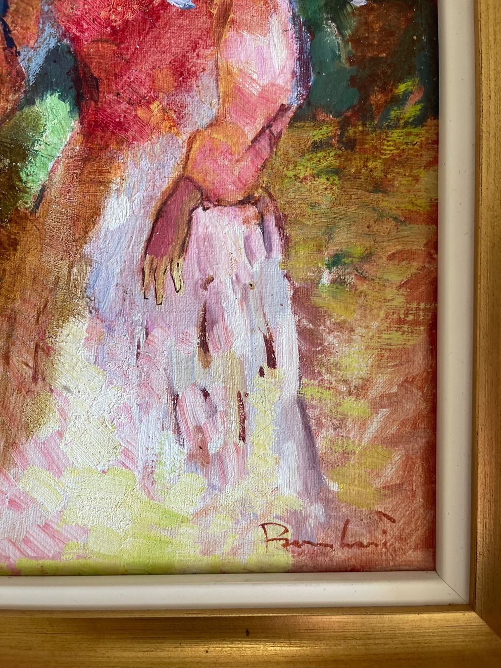 Dipinti: Impressionistische Ölgemälde, unleserlich signiert – Usato da Grosshöchstetten venduto da Perle1951 2