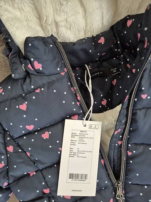 Vestes & Manteaux: Name It Pufferjacke/Steppjacke Mädchen Gr. 92 – D'occasion à Cham par Nash7 1