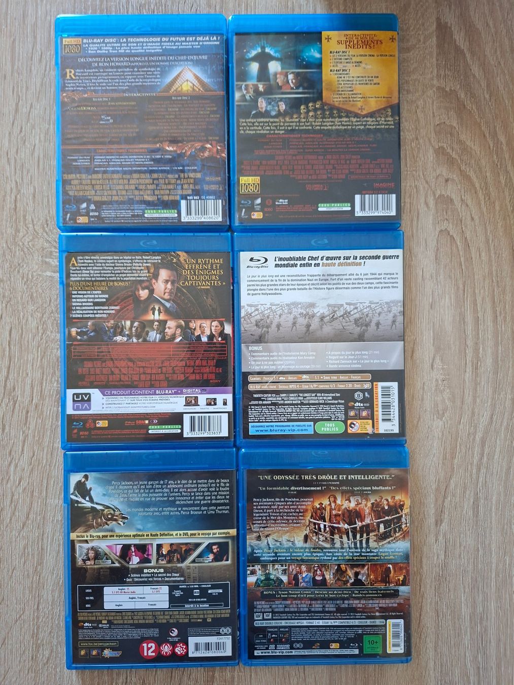 Tutti i DVDs: Lot de 12 Blu-Ray – Usato da Prilly venduto da cricri118 1