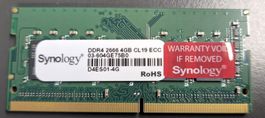 Synology DDR4 2666 4GB CL19 ECC