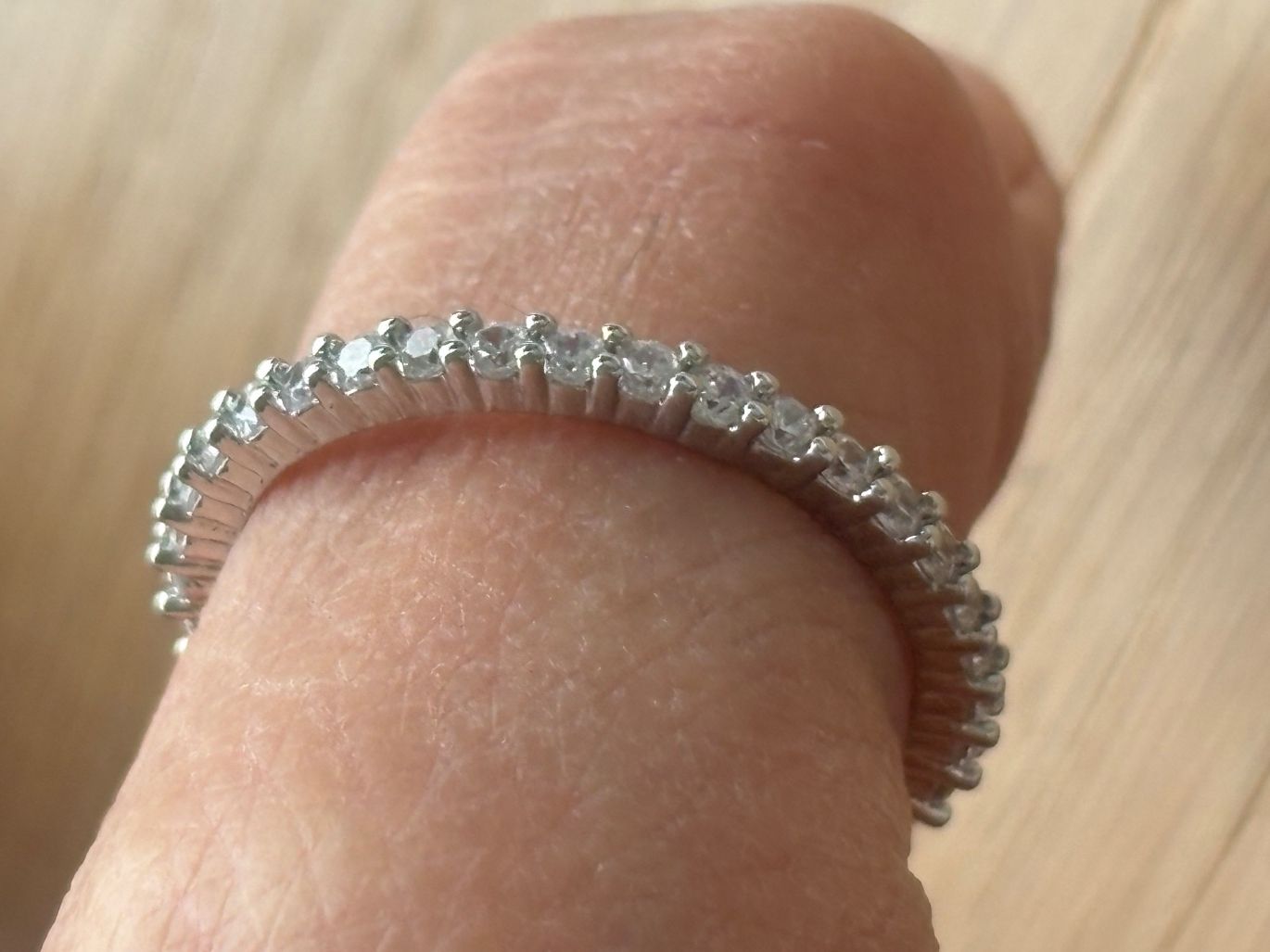 Anelli: Luxus Elegante Gr.17/7 Ring Memoire Farbe : Silber – Nuovo (secondo la descrizione) da Biel-Bienne venduto da Roserosse13 4