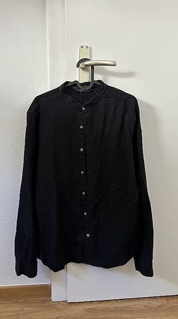 Camicia Uomo Bershka Collo alla Coreana  Tg. M 