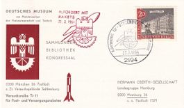 Raketenpost Sahlenburg Deutsches Museum 1964