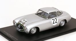 MERCEDES-BENZ 300 SL 24h Le Mans 1952 #22 1:18 SPARK