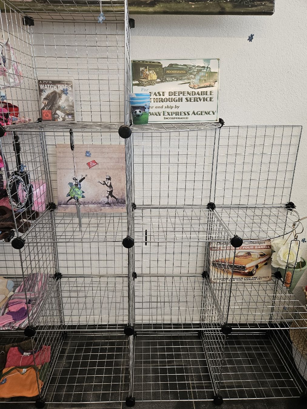 Scaffali: Regalsystem Boxen, vielseitig aufstellbar – Usato da Ormalingen venduto da nomolnoi