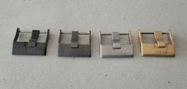4 x Uhrenband-Dornschliesse DIESEL (24 mm)