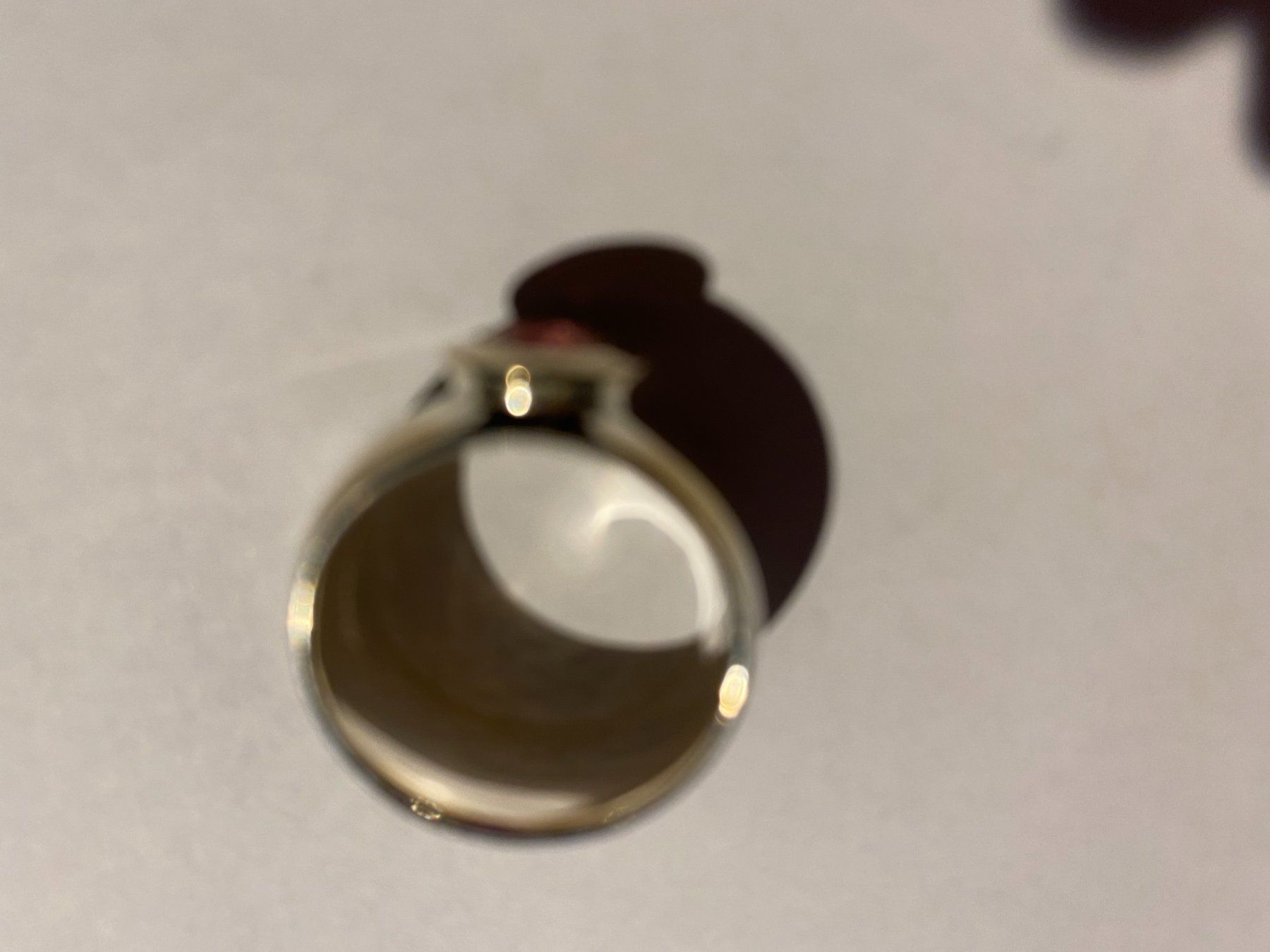 Anelli: Ring, Silber, Turmalin, Durchm. 53mm (12) – Nuovo (secondo la descrizione) da Muri b. Bern venduto da Silberqualle 1