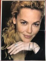 Connie Nielsen Autogramm signiert Papierkopie 20x28cm