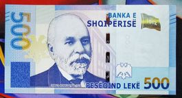 Albânia 500 leke UNC