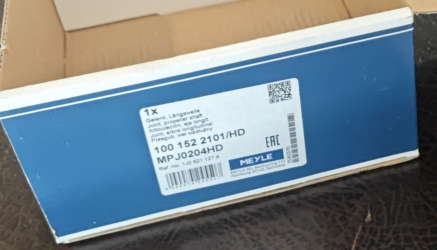 Tutti pezzi di ricambio auto: Hardyscheibe Meyle 100 152 2101/HD – Nuovo (secondo la descrizione) da Dussnang venduto da hans5100 2