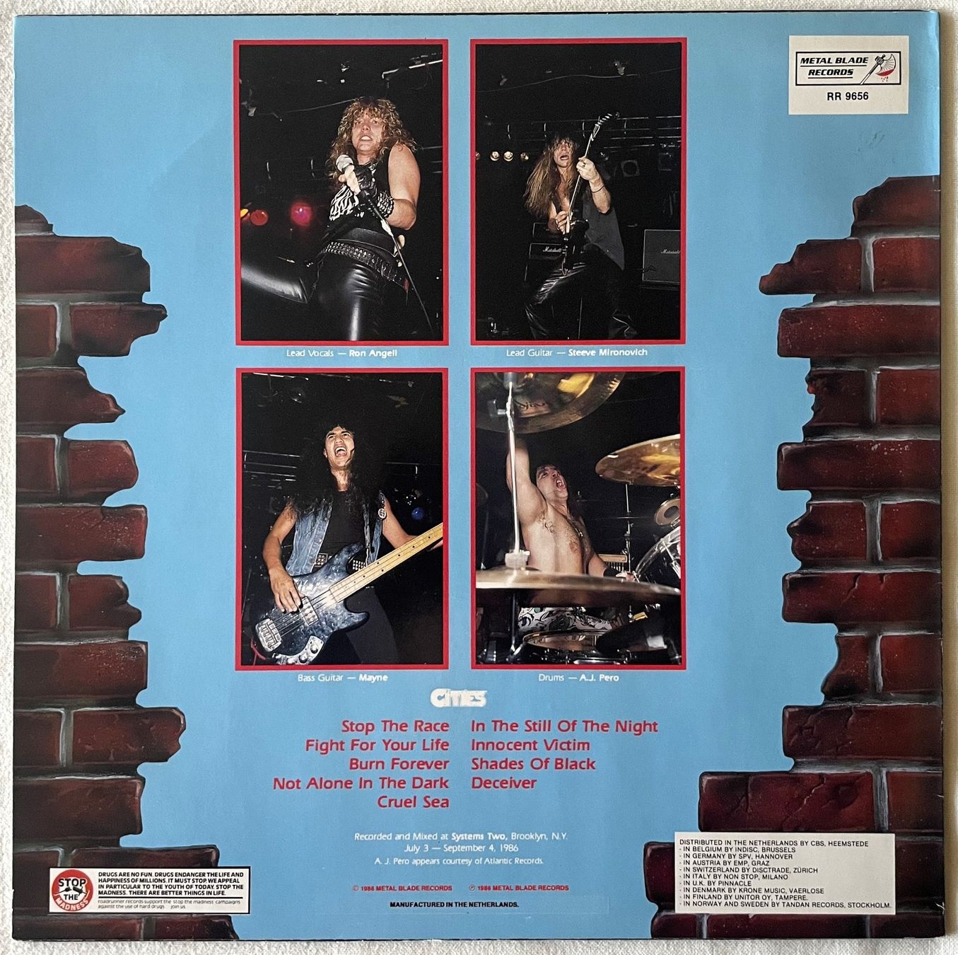 Schallplatten: Cities – Annihilation Absolute - LP - 1986 - First Press – Gebraucht aus Uster von Zardodel 1