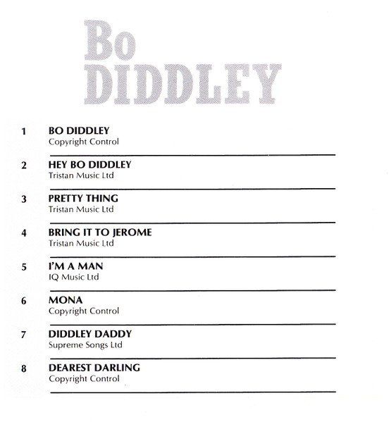 CD: Bo Diddley BLUES COLLECTION  Rock & Roll, Rhythm & Blues  CD – Usato da Kandergrund venduto da Sososo 3