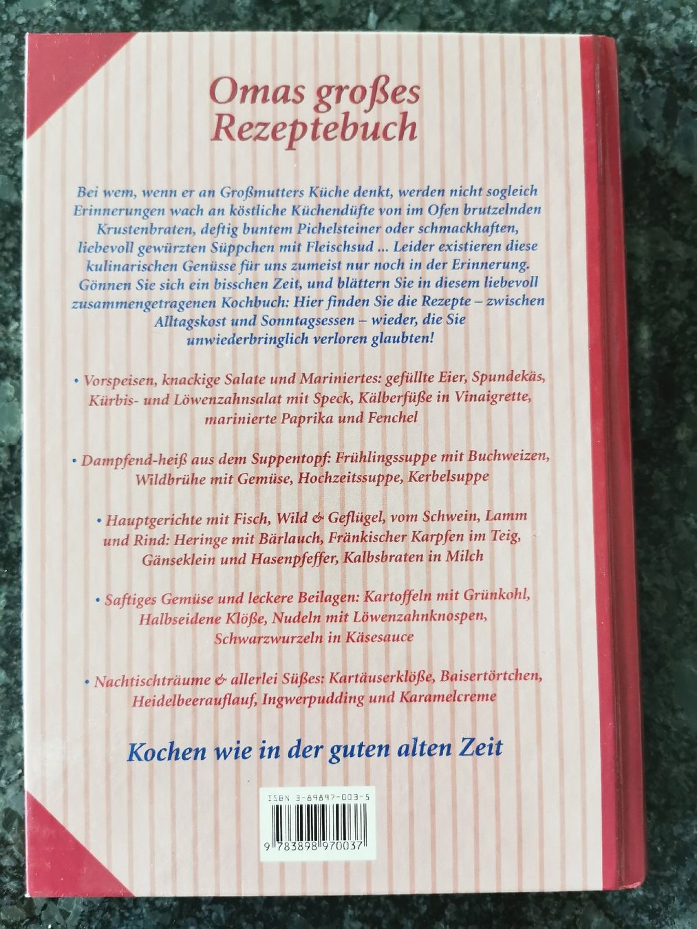 Libri: Omas grosses Kochbuch - 1001 Rezepte – Usato da Bremgarten AG venduto da Angie_77 1