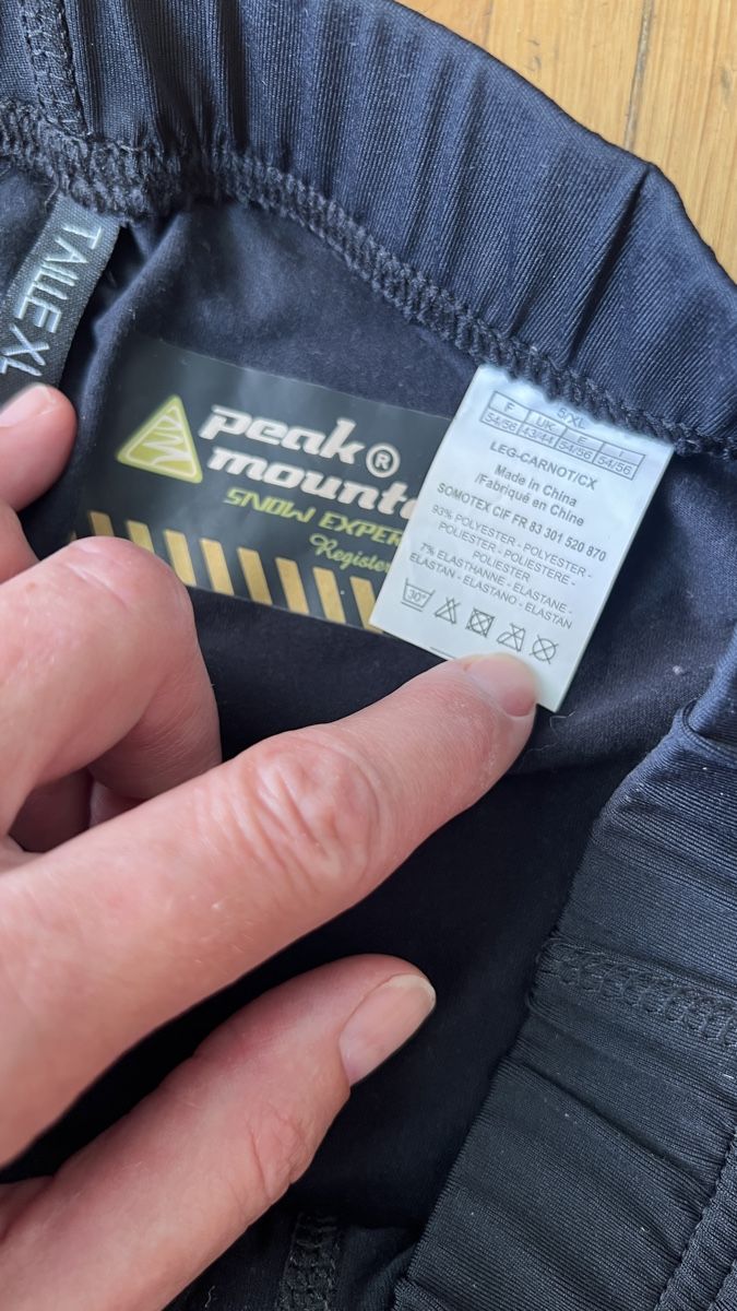Biancheria intima: Peak Mountain lange Unterhose Gr. XL – Usato da Tagelswangen venduto da Bomu 1