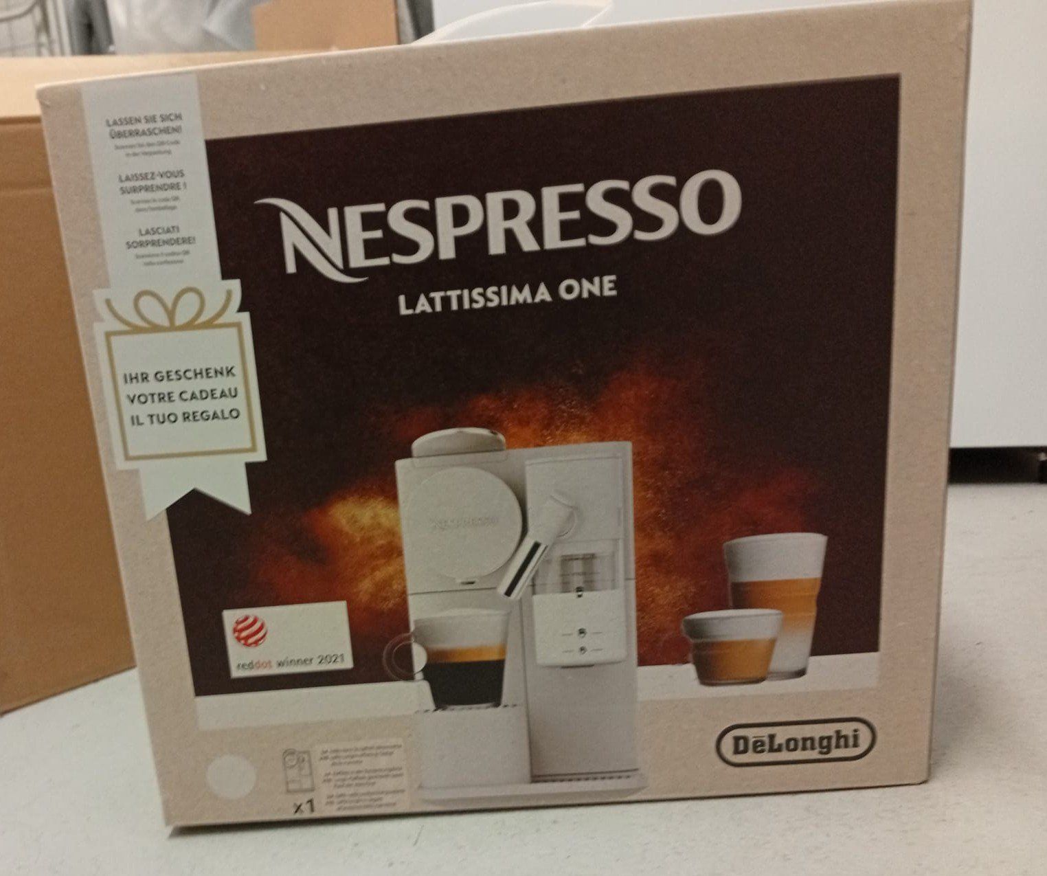De'Longhi Kaffeemaschinen & Espressomaschinen: NESPRESSO Latissima one – Neu und originalverpackt aus Benken SG von gir_2k8d
