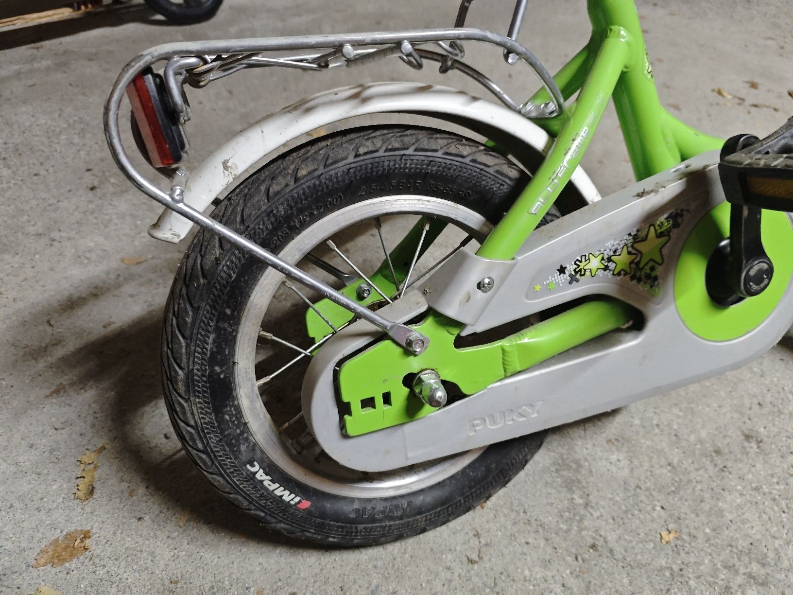 Puky Biciclette: Kinderfahrrad Puky grün  – Usato da paspels venduto da flydenkerer 2