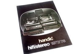 Originaler - Katalog: HANDIC STEREO / HIFI von 1977 / 1978